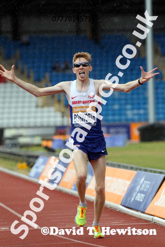 Mens 5000 metres walk, Sainsbury's British Champs, Alexander Stadium, Birmingham. Photo: David T. Hewitson/Sprts for All Pics